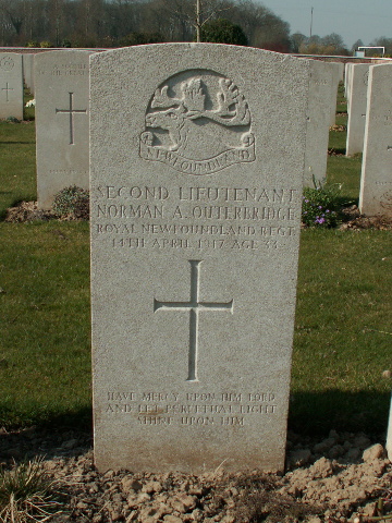 2nd Lieutenant Norman Outerbridge