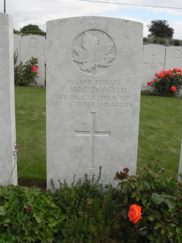 Private Frederick MacDonald