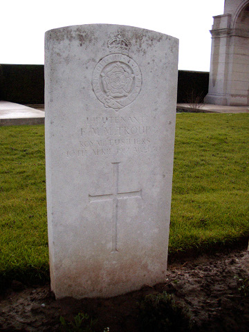 Lieutenant Francis Troup