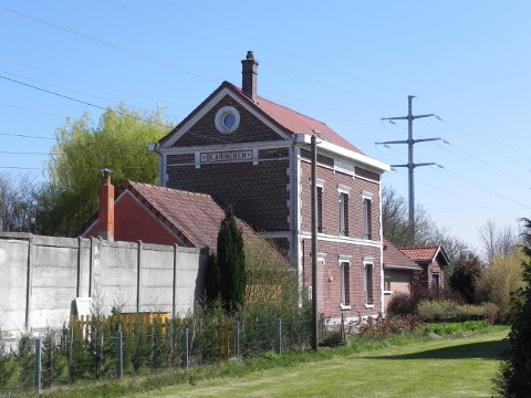 The old station at Blaringhem