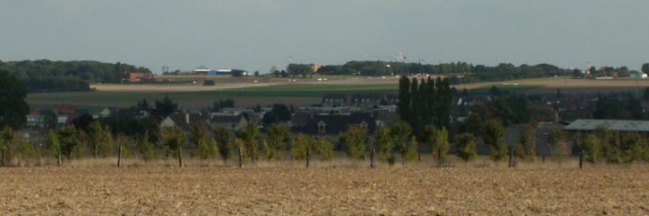From the German front line back towards Hill 70