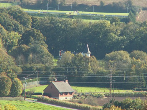 The modern Château de Carleul at Carency