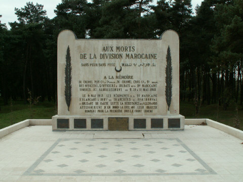 The Moroccan Division Memorial on Vimy Ridge