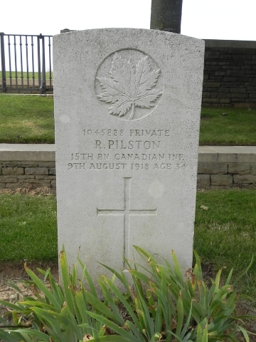 Private Robert Pilston