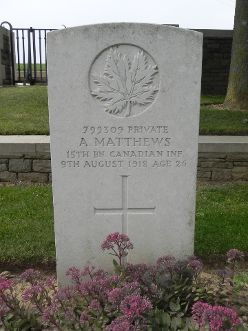 Private Adam Matthews