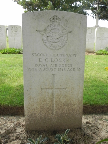 2nd Lieutenant E Locke