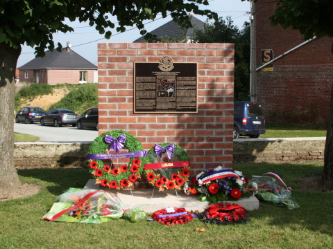 Monument to the 15th Bn CEF at Courcelette
