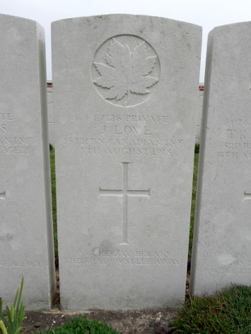 Private James Love