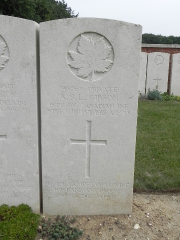 Private Andrew Gibson