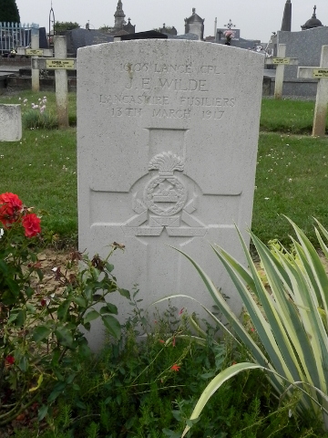 Lance Corporal J Wilde