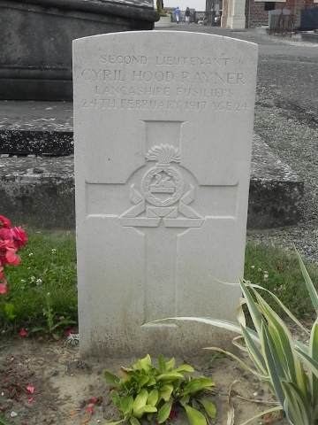 2nd Lieutenant Cyril Rayner