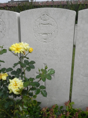 2nd Lieutenant Charles Bone