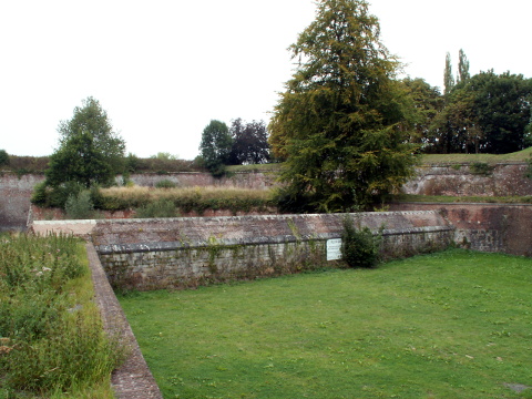 One of the Caponier on the remparts