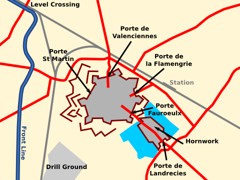 Le Quesnoy, the fortifications