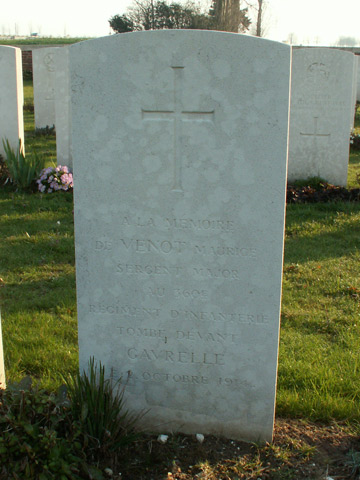 Serjeant Major Maurice Venot