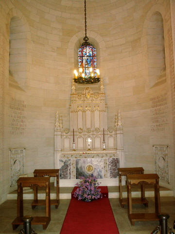 Aisne Marne US Cemetery - the Chapel