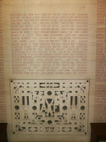 Aisne Marne US Cemetery - the Chapel