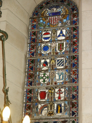 Aisne Marne US Cemetery - the Chapel