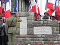 Lt General Ash Power salutes the memorial