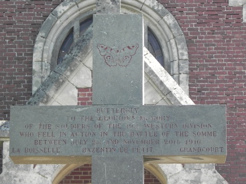 The 19th Division Memorial at La Boisselle