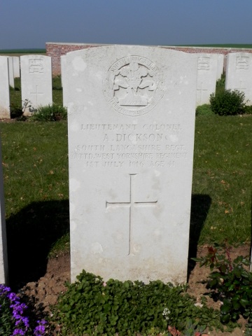 Lt Colonel A Dickson