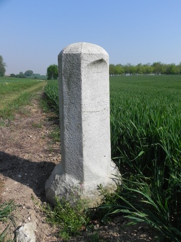 Captain Francis Dodgson monument at Contalmaison