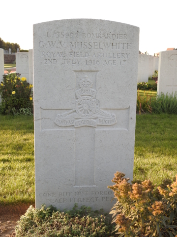 Bombardier George Musselwhite