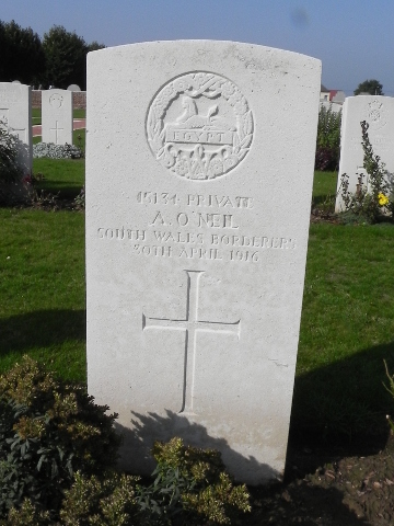 Private Anthony O'Neill
