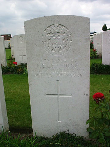 Edward Ledwidge, War Poet