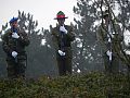Belgian, New Zealand and Australian soldiers