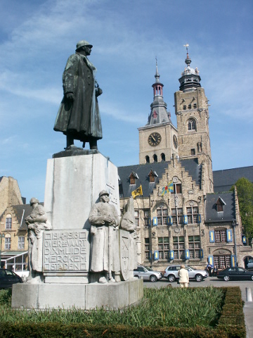 Colonel Jacques in Diksmuide