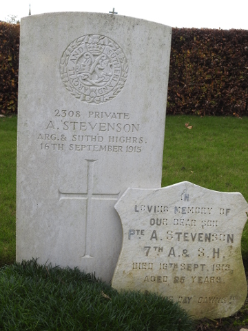 Private A Stevenson