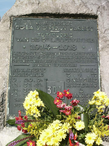 3de Legerdivisie memorial at kippe