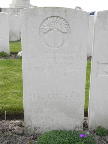 Guardsman Claude Proudlock
