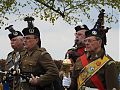 Music was provided by the Somme Battlefield Pipe Band