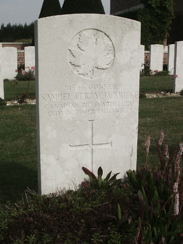 Gunner Samuel Jacquest