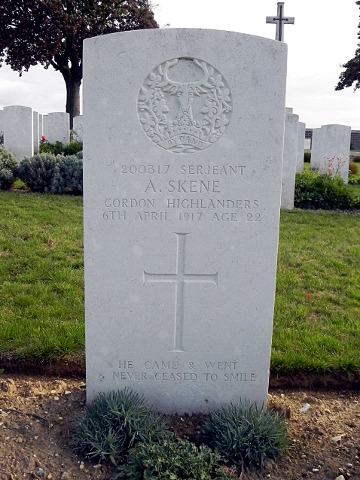 Serjeant Arthur Skene