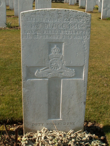 Lt Colonel Philip Budge