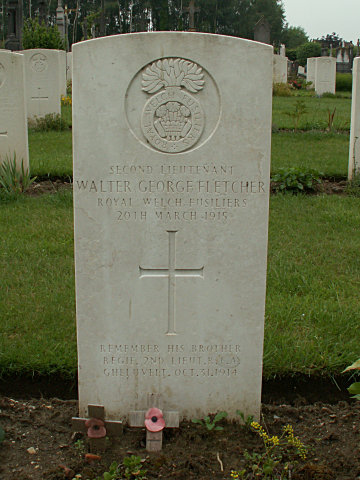 2nd Lieutenant Walter Fletcher