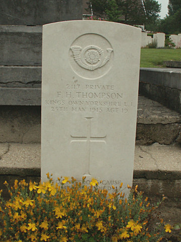 Private Frederick Thompson