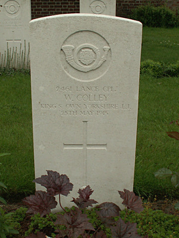 Lance Corporal William Colley