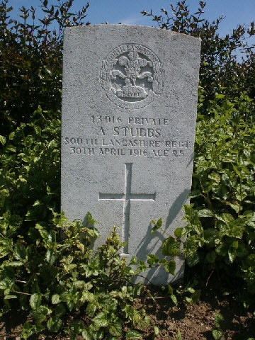 Private Albert Stubbs