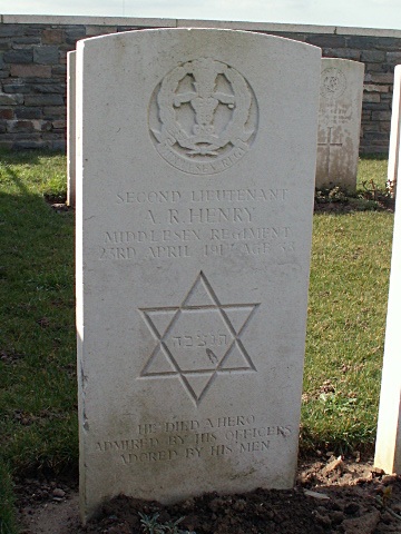 2nd Lieutenant Arthur Henry