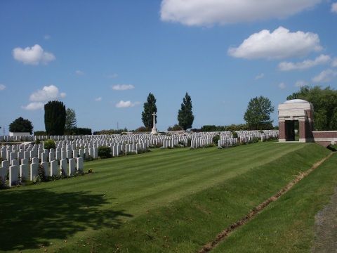 New Irish Farm Cemetery