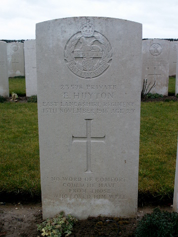 Private Edward Huyton