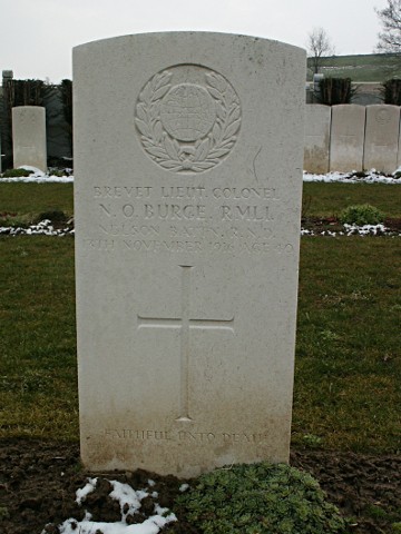 Lt Colonel Norman Burge