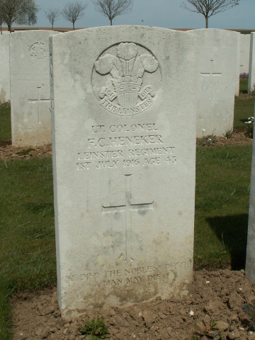 Lt Colonel Frederick Heneker