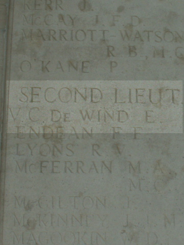 Edmund de Wind VC