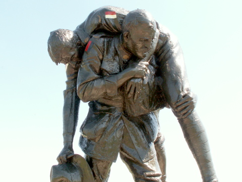 Bringing in the wounded