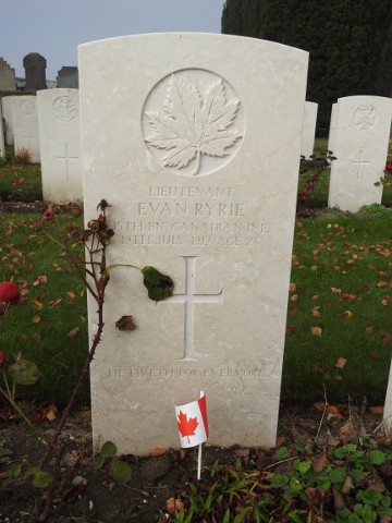 Lieutenant Evan Ryrie